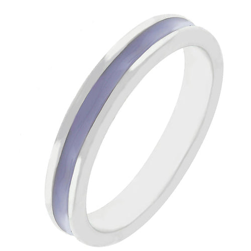 Three Stone Wedding Ring Set